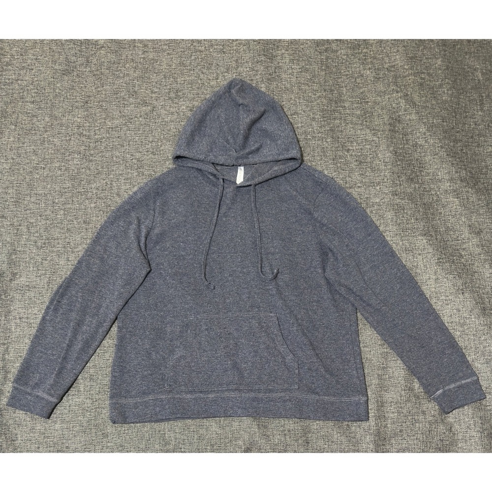 Ebb & Flow Womens XL Hoodie Gray Long Sleeve Pullover 6717MH